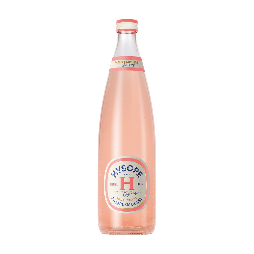 [HY-PAMPL75] 75cl - Soda craft Pamplemousse bio - Hysope