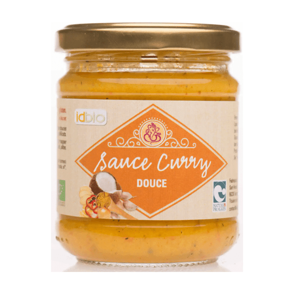 [ID-SCUD170] 170g - Sauce Curry Douce bio - Hindivali