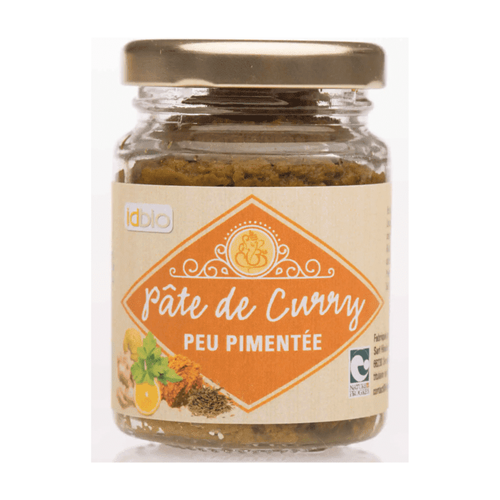 [ID-PCPP90] 90g - Pâte de curry Peu Pimentée bio - Hindivali