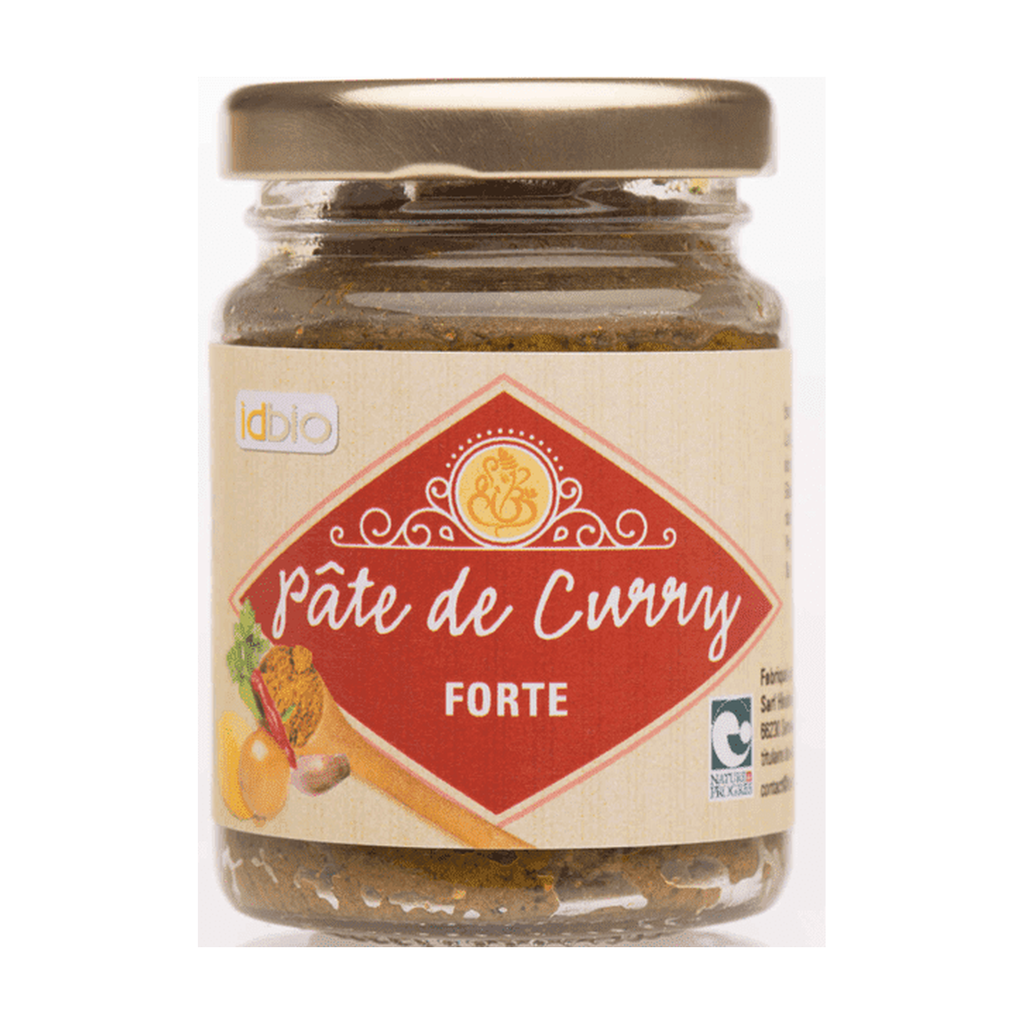 [ID-PCFO90] 90g - Pâte de curry Forte bio - Hindivali