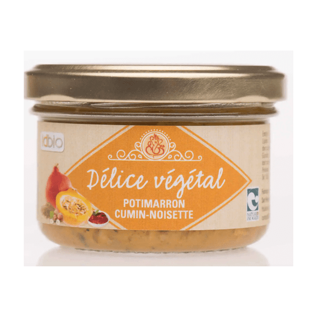 [ID-DVPO100] 100g - Délice Végétal Potimarron-Cumin-Noisette bio - Hindivali