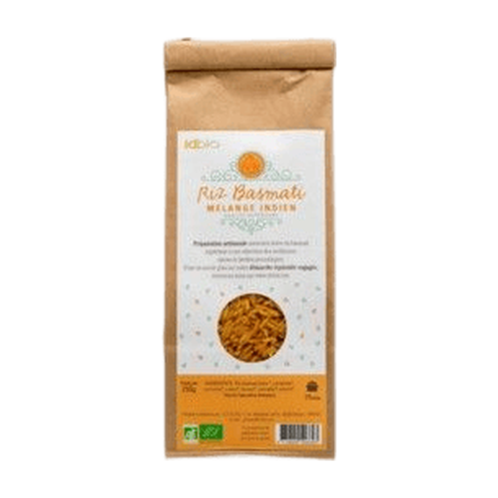[ID-BAIN250] 250g - Riz basmati - Mélange indien bio - ID Bio