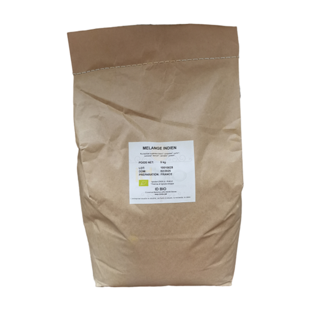 [ID-BAIN5KG] 5kg - Riz basmati - Mélange indien bio - ID Bio