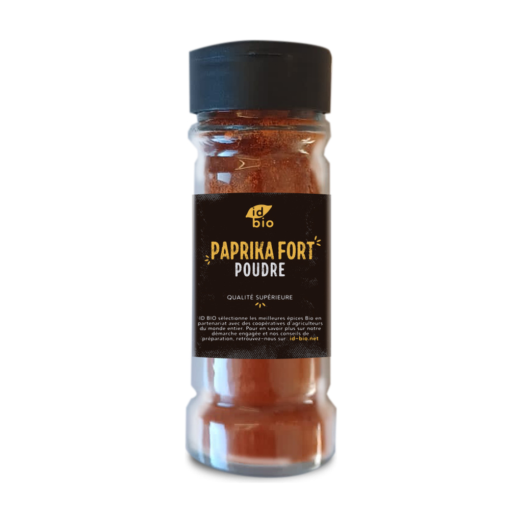 [ID-PAFP40] 40g - Paprika Fort en poudre bio (consigné) - ID Bio