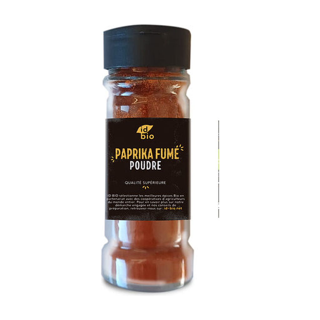 [ID-PAFU40] 40g - Paprika Fumé en poudre bio (consigné) - ID Bio