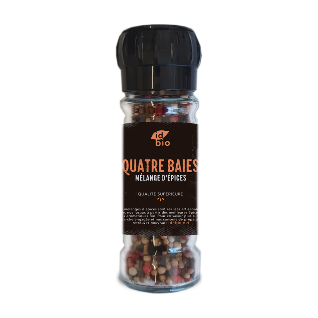 [ID-QUBA40] 40g - Mélange 4 Baies bio (consigné) - ID Bio