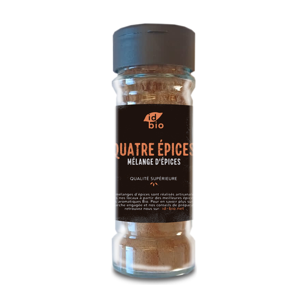[ID-QUEP40] 40g - Mélange 4 Epices bio (consigné) - ID Bio