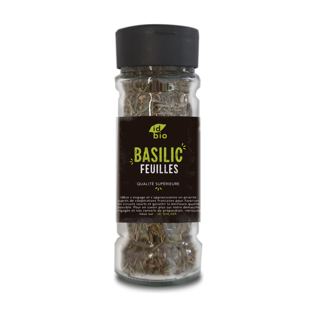 [ID-BASI15] 15g - Basilic flocon bio (consigné) - ID Bio